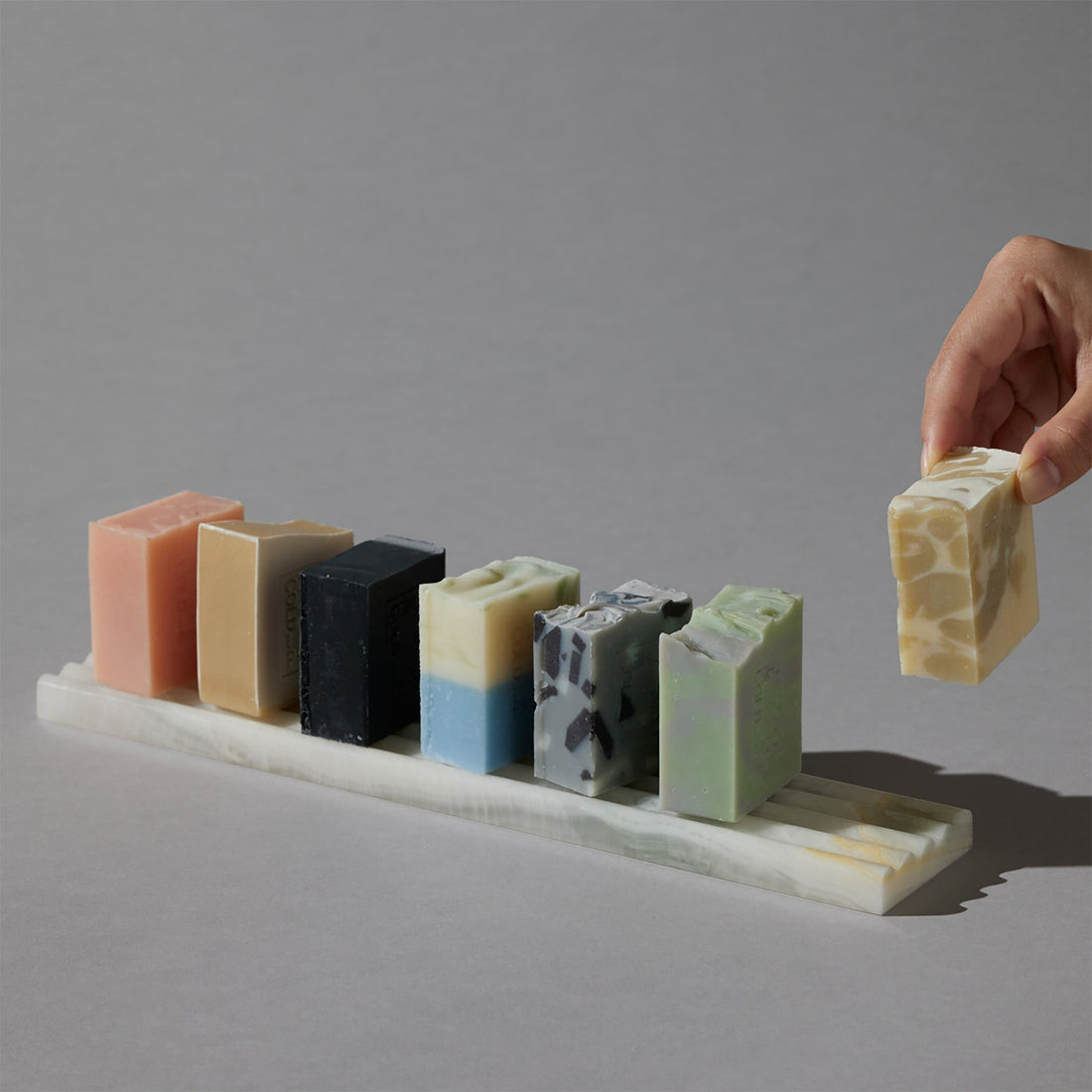 ソープディッシュ グリーンオニキス(S)