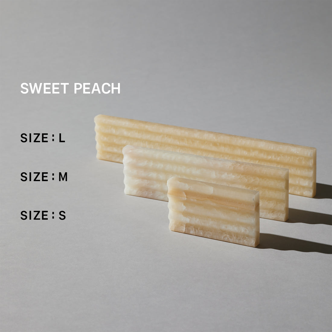 Soap dish sweet peach (M)