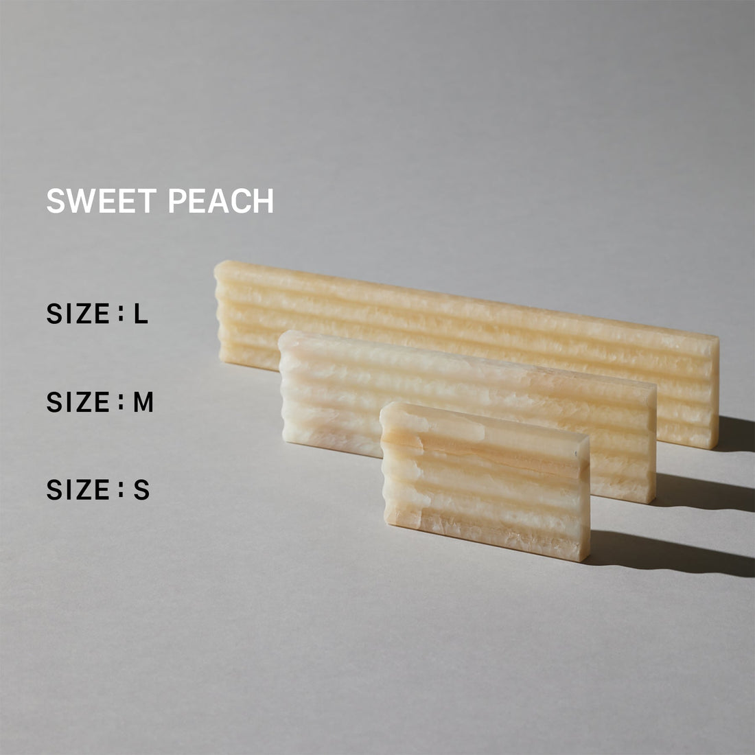 Soap dish sweet peach (S)