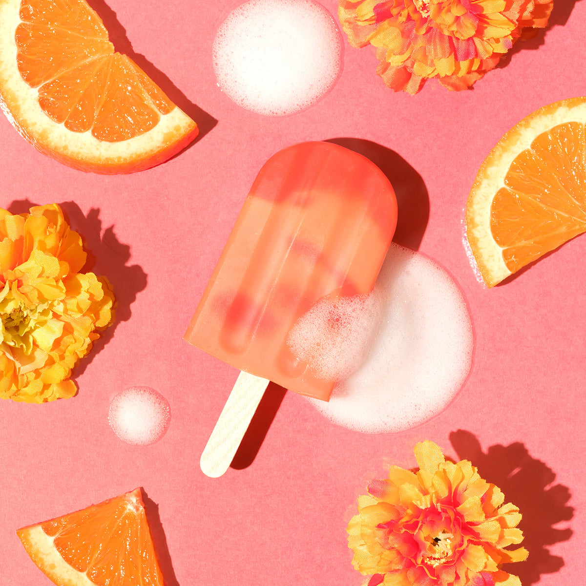 ICE CANDY SOAP (Orange &amp; Marigold)